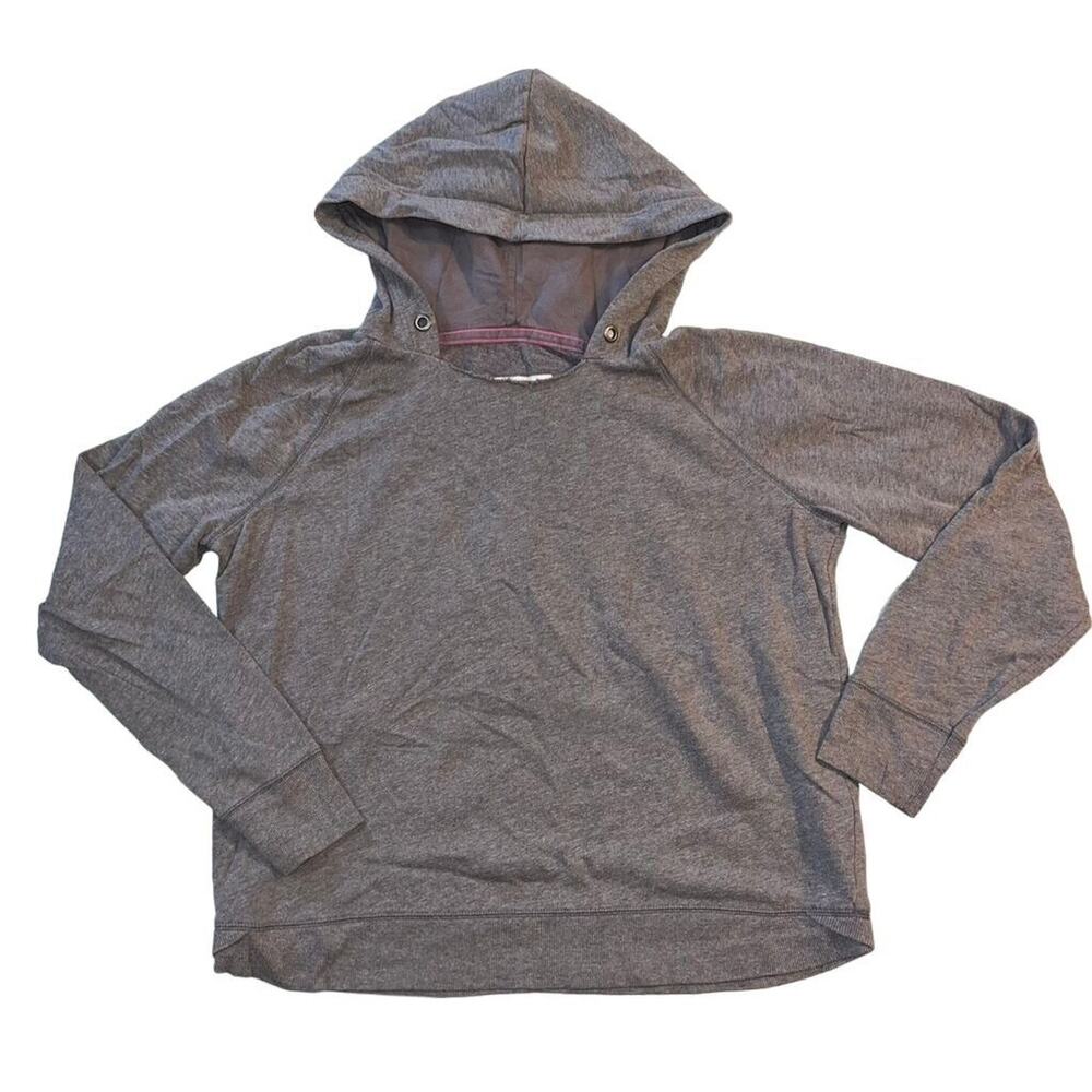 Aeropostale Basic Hoodie Hooded Sweatshirt Pullover Gray XL Y2K Casual